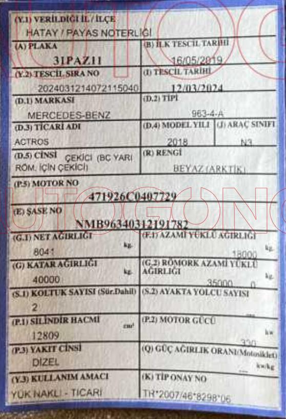 CEKICI ACTROS 1845 LS E6